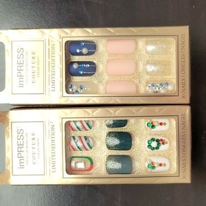 2 Sets imPress Nails